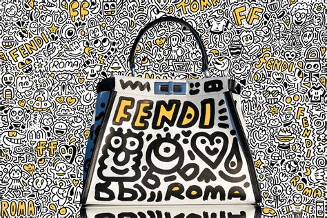 Mr. Doodle Takes Over Fendi Roma’s Rooftop 